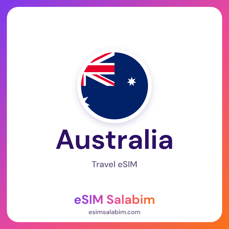 Australia travel eSIM