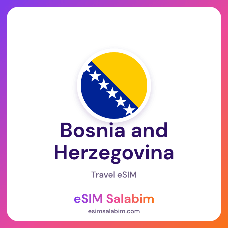 Bosnia and Herzegovina travel eSIM