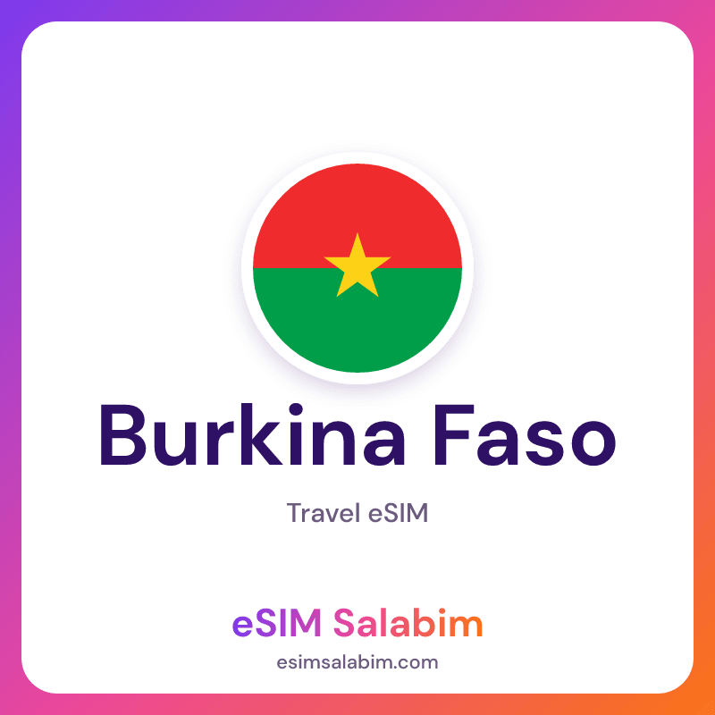 Burkina Faso travel eSIM