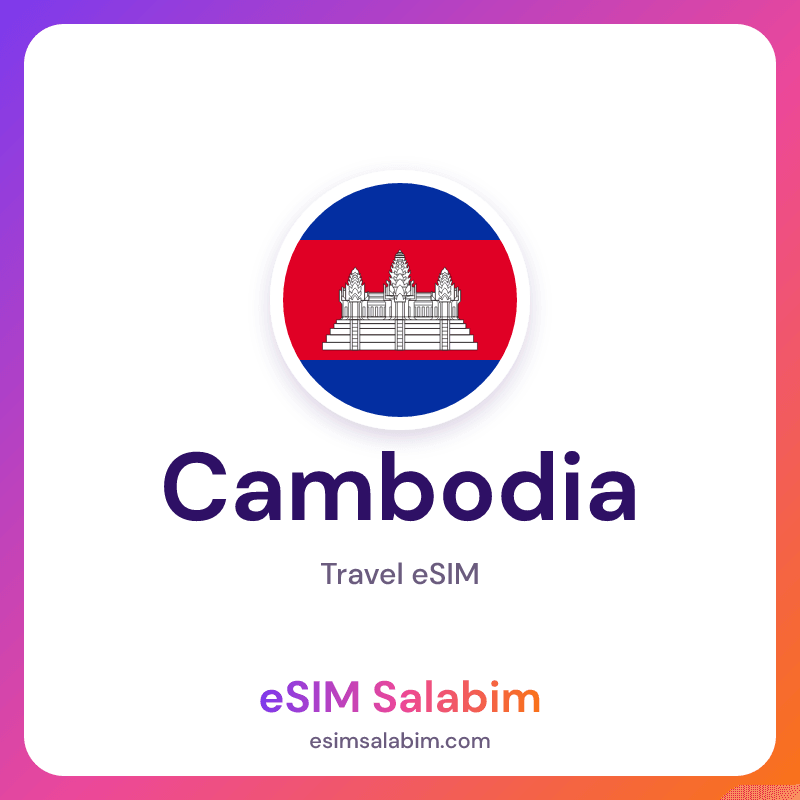 Cambodia travel eSIM