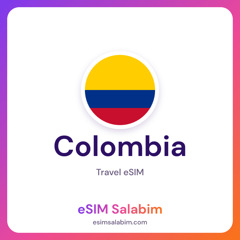 Colombia travel eSIM