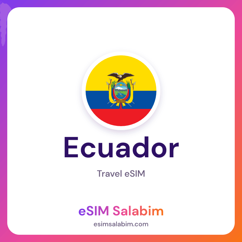 Ecuador travel eSIM