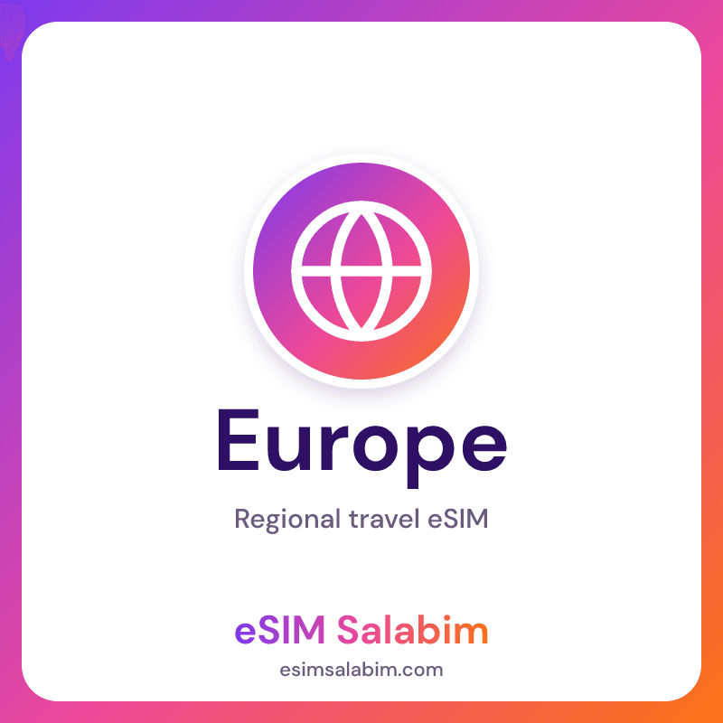 Europe travel eSIM