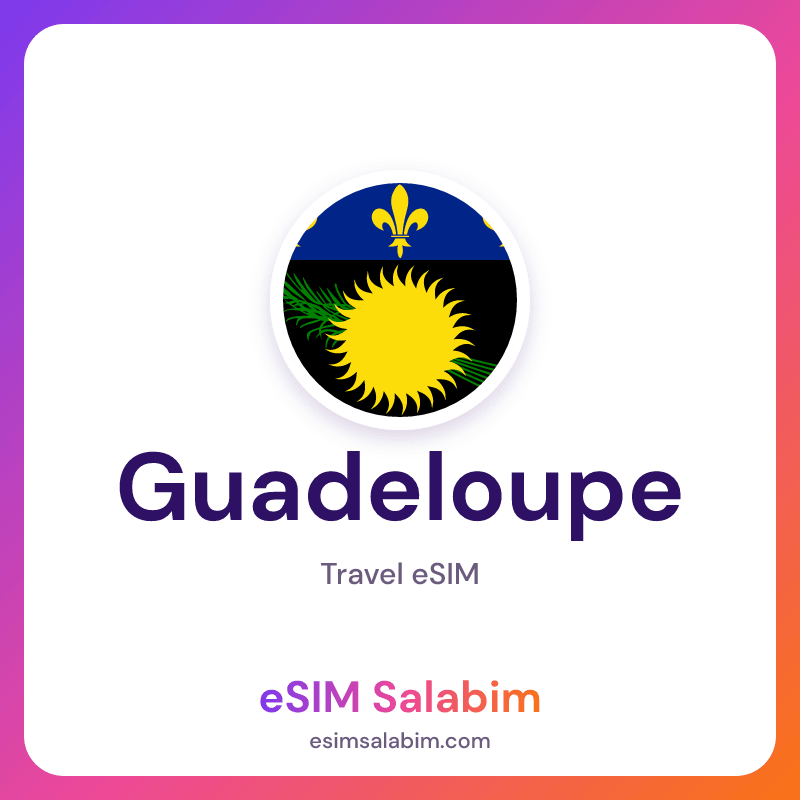 Guadeloupe travel eSIM