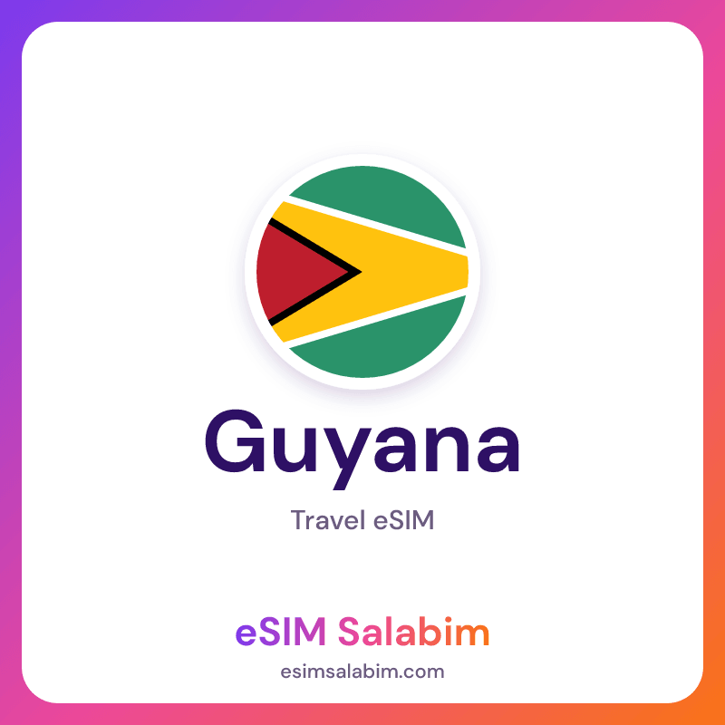 Guyana travel eSIM