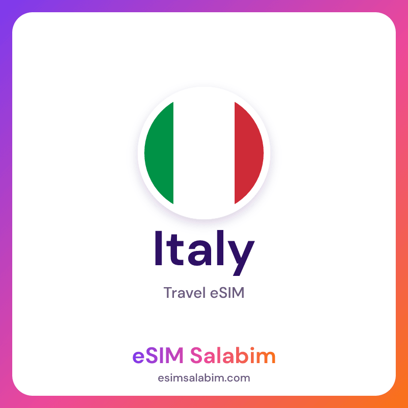 Italy travel eSIM