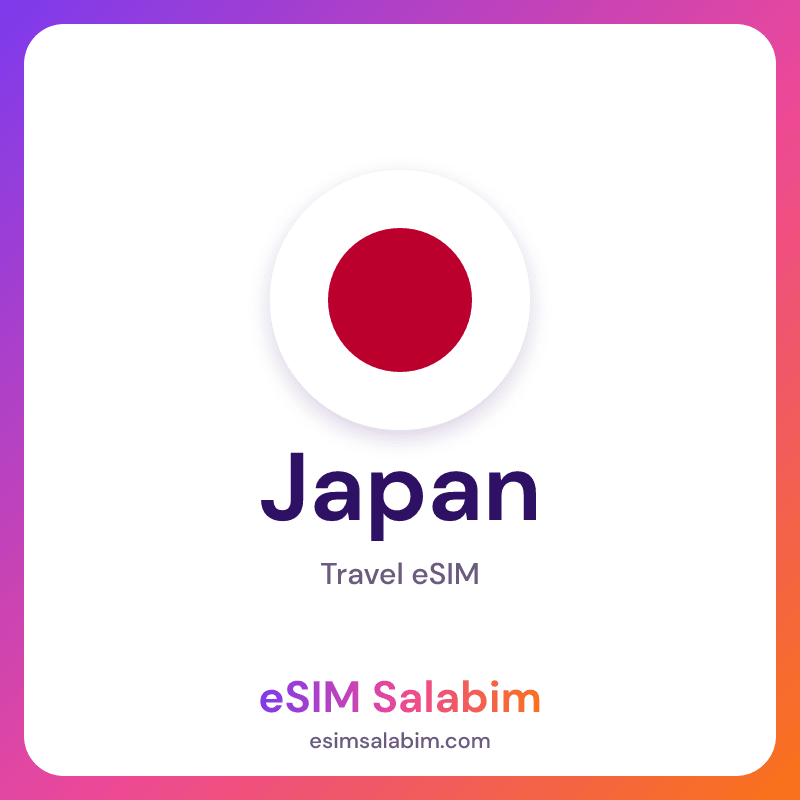 Japan travel eSIM