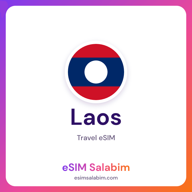 Laos travel eSIM