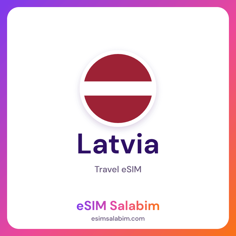Latvia travel eSIM