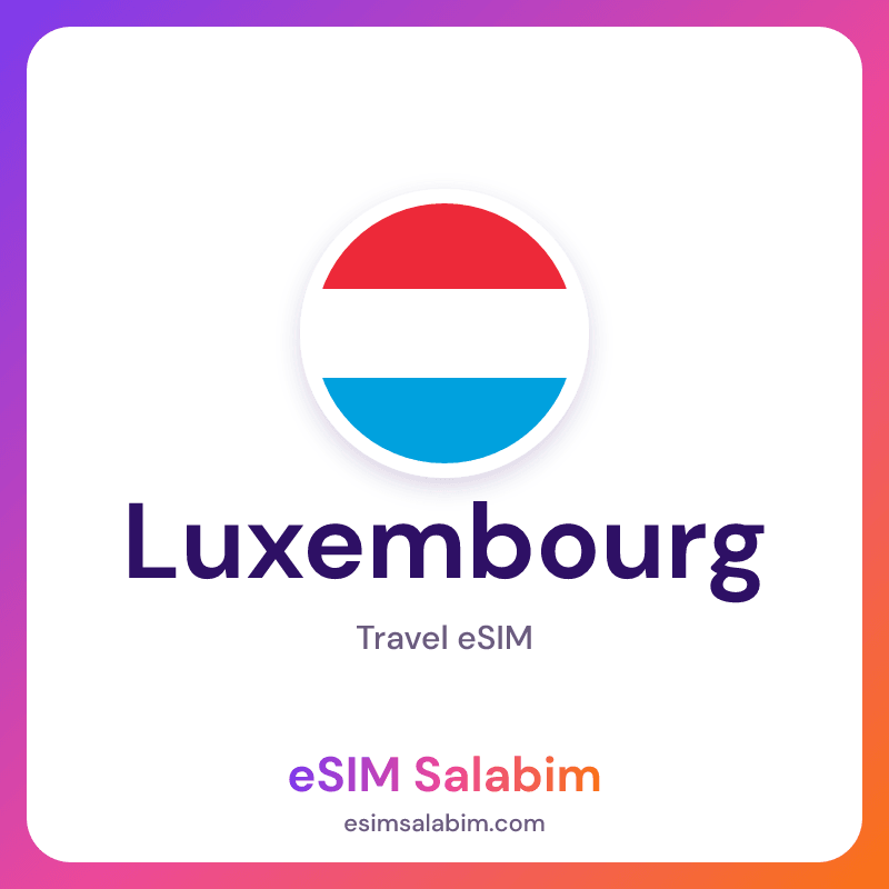 Luxembourg travel eSIM