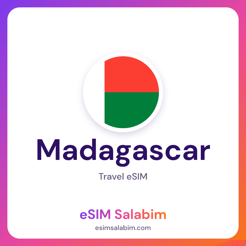 Madagascar travel eSIM
