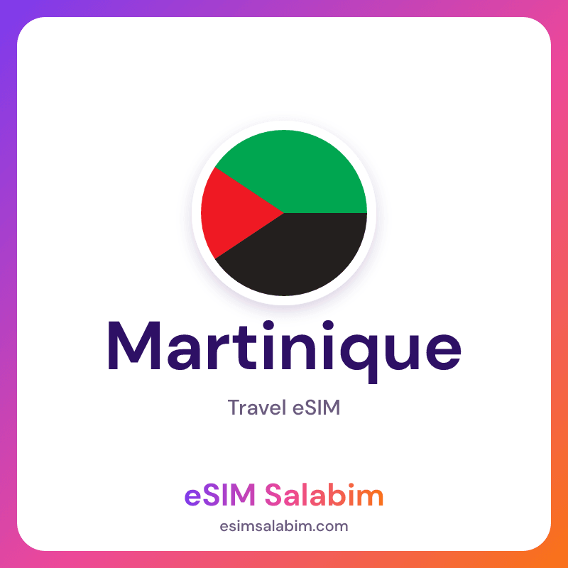 Martinique travel eSIM