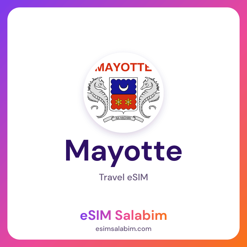 Mayotte travel eSIM