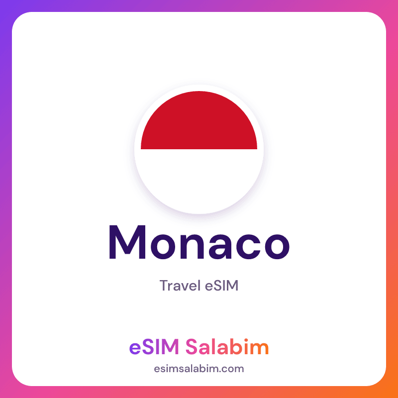 Monaco travel eSIM
