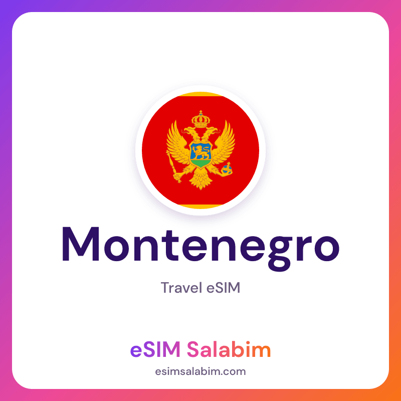 Montenegro travel eSIM