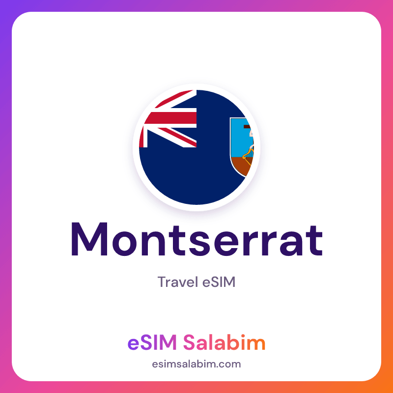 Montserrat travel eSIM