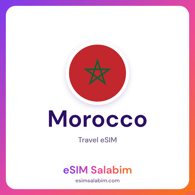 Morocco travel eSIM