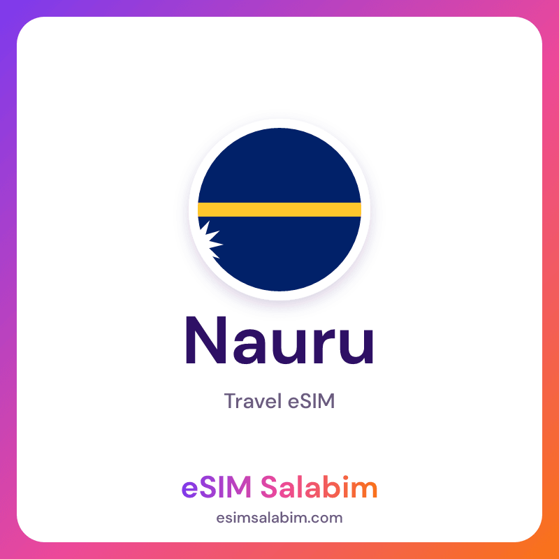 Nauru travel eSIM