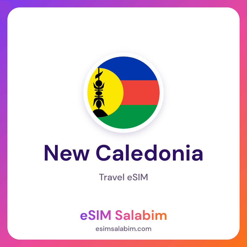 New Caledonia travel eSIM