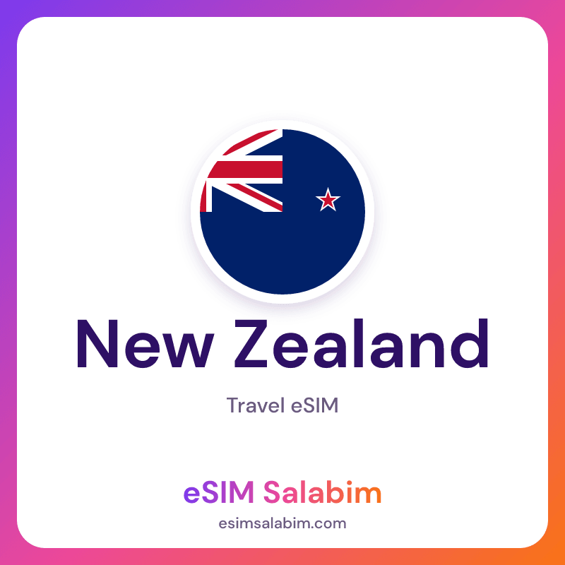 New Zealand travel eSIM