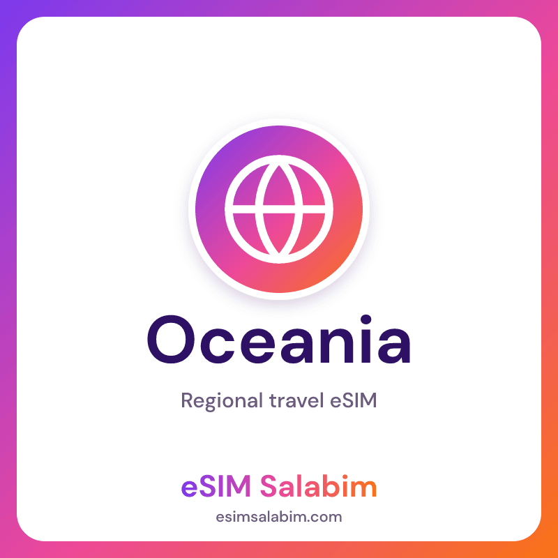 Oceania travel eSIM