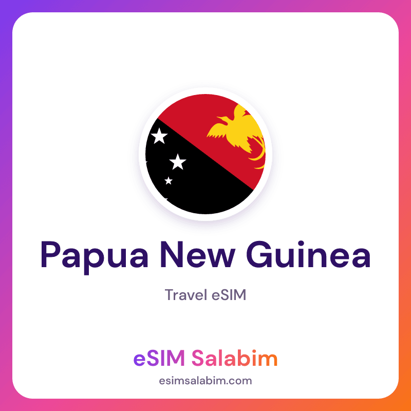 Papua New Guinea travel eSIM