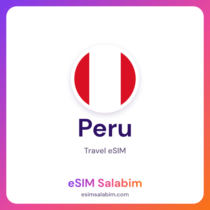 Peru travel eSIM
