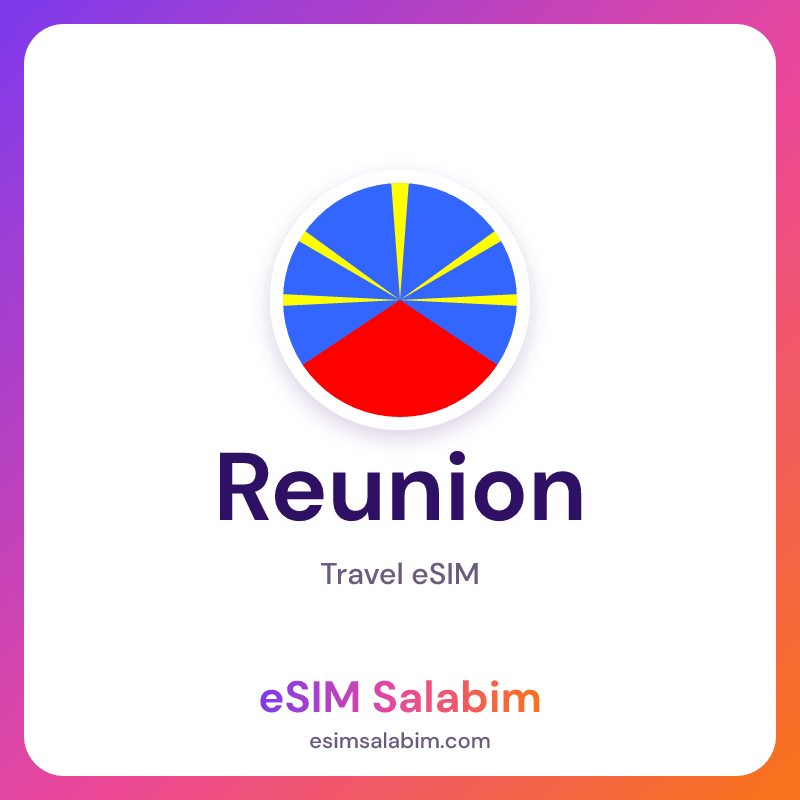 Reunion travel eSIM