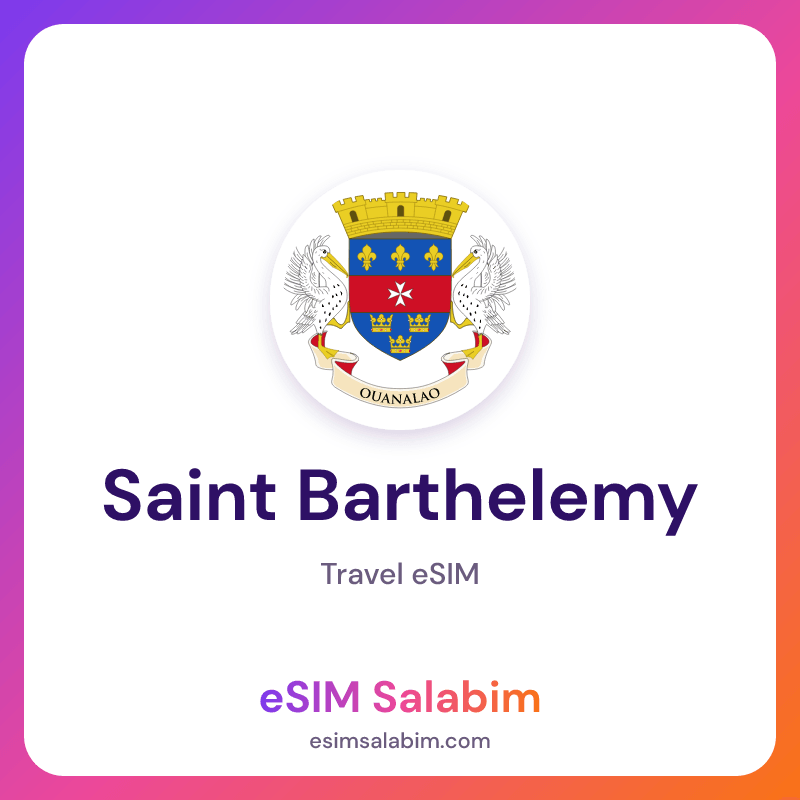 Saint Barthelemy travel eSIM