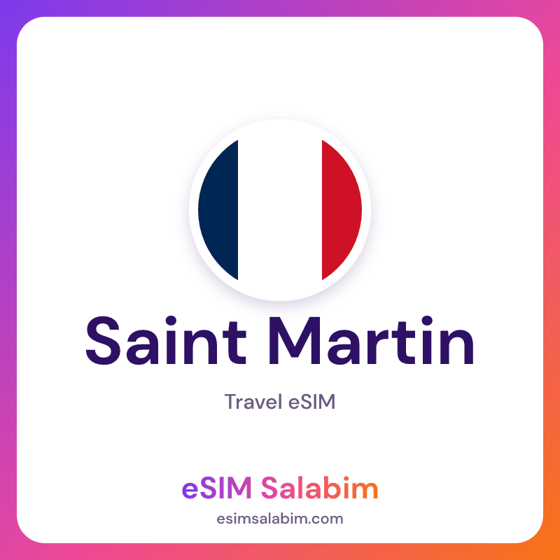 Saint Martin travel eSIM