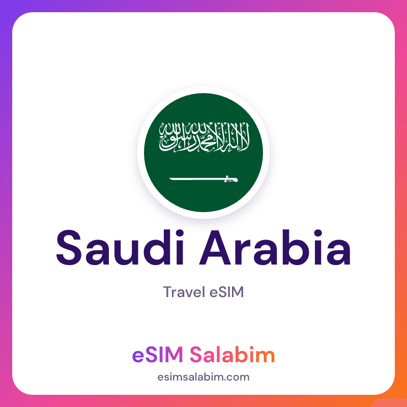 Saudi Arabia travel eSIM
