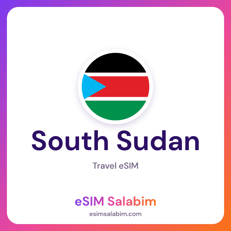 South Sudan travel eSIM