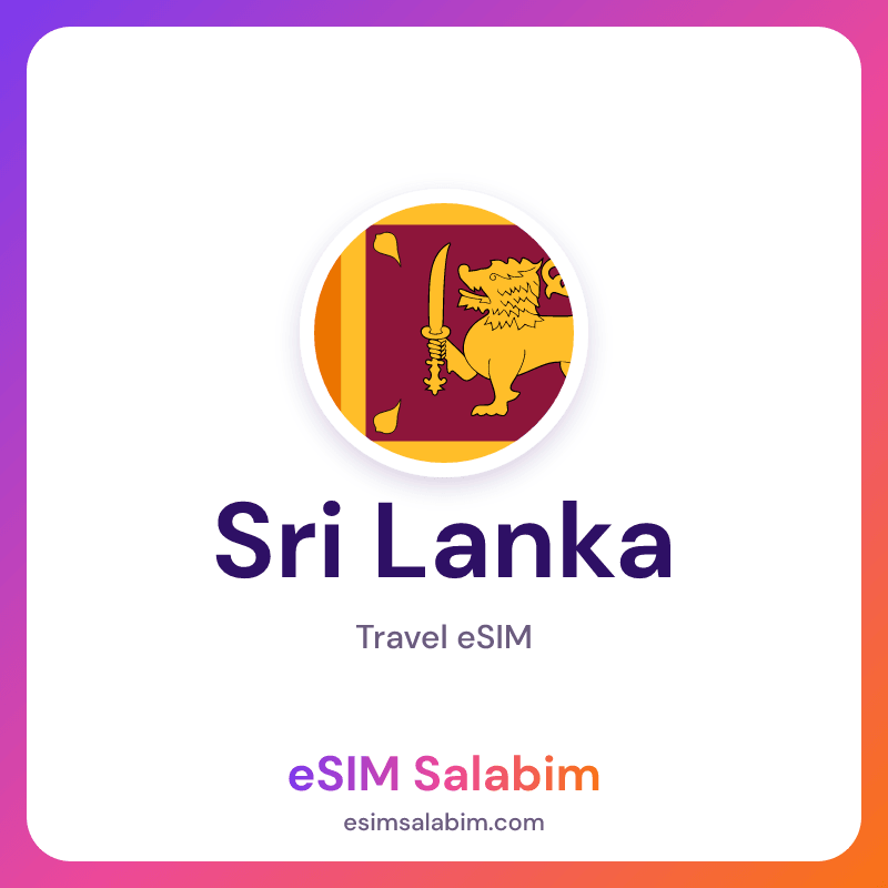 Sri Lanka travel eSIM