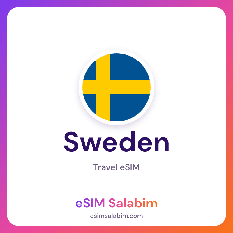 Sweden travel eSIM