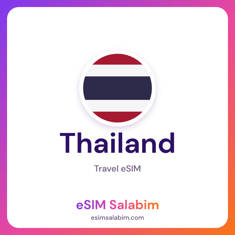 Thailand travel eSIM