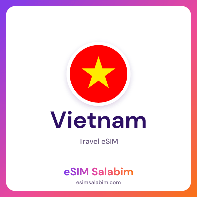 Vietnam travel eSIM